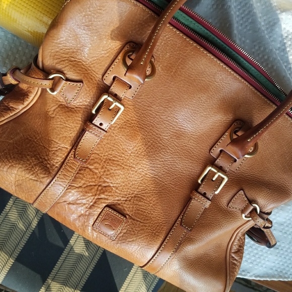 Dooney & Bourke Handbags - Dooney & Bourke leather satchel.  GUC.